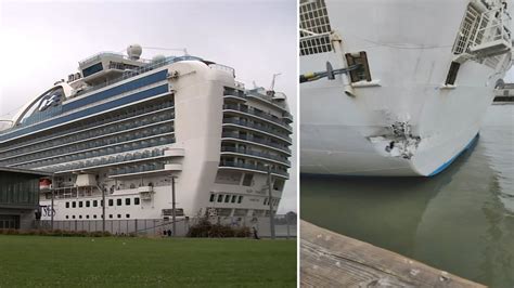ruby princess cruise ship damage